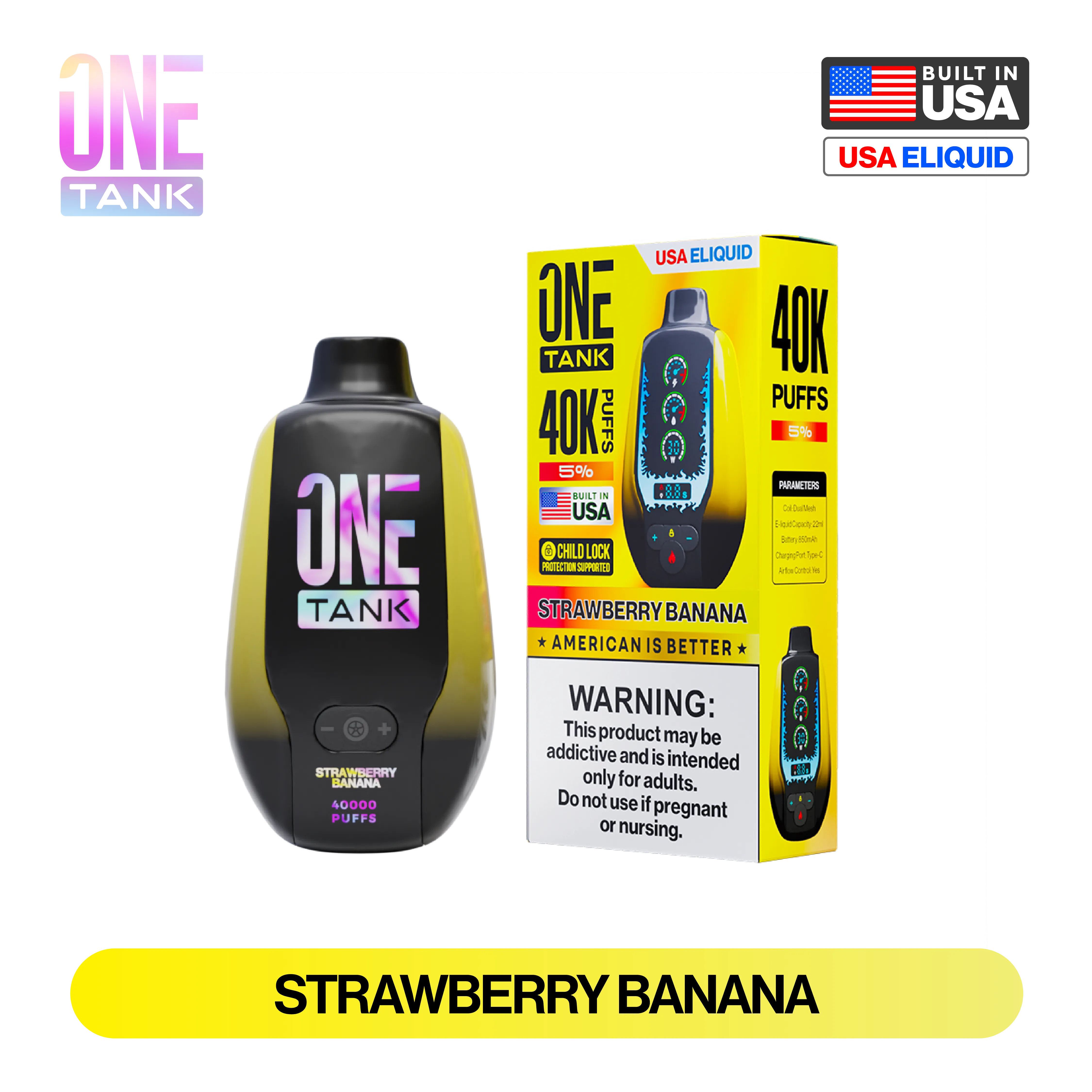 One Tank 40K Puffs Disposable