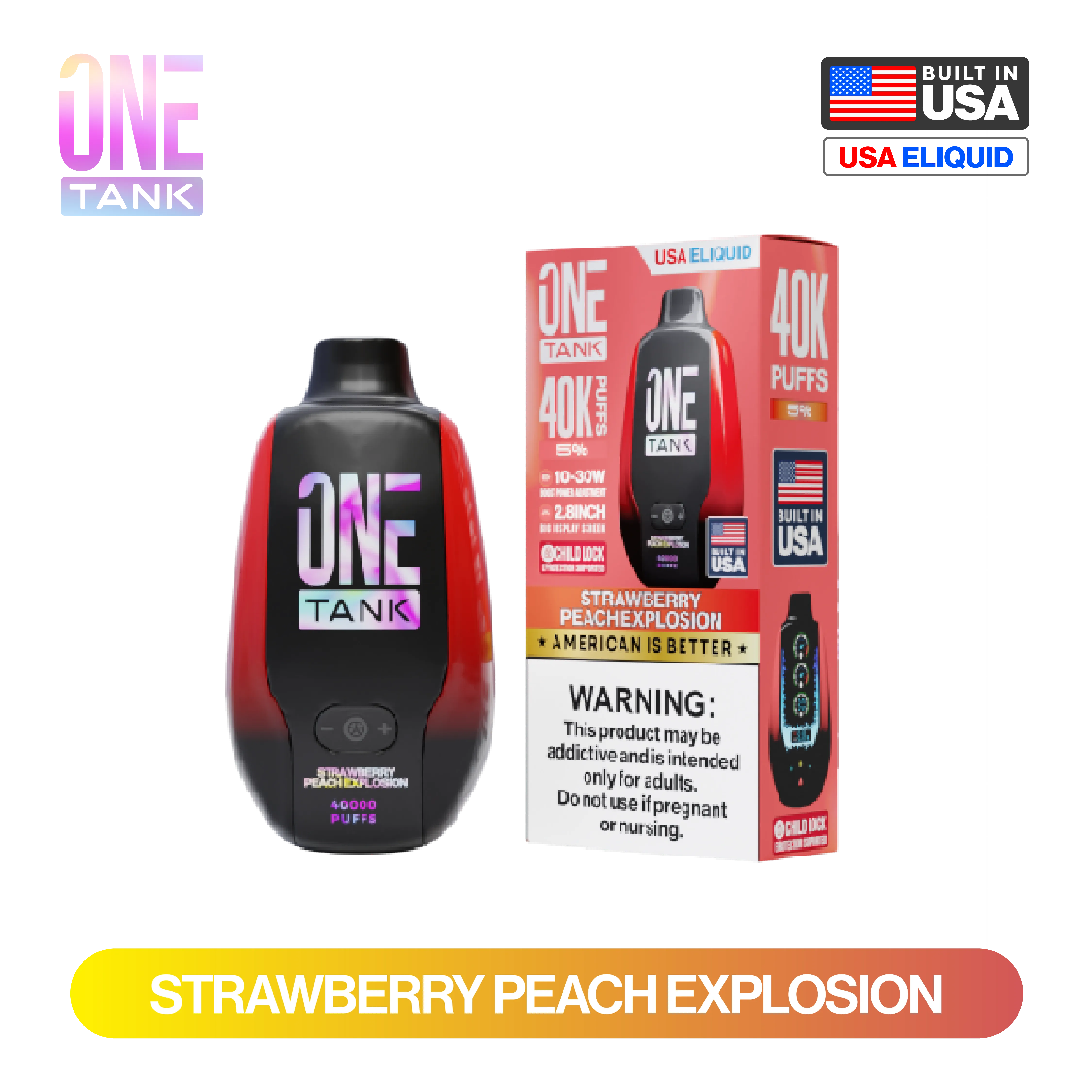 One Tank 40K Puffs Disposable