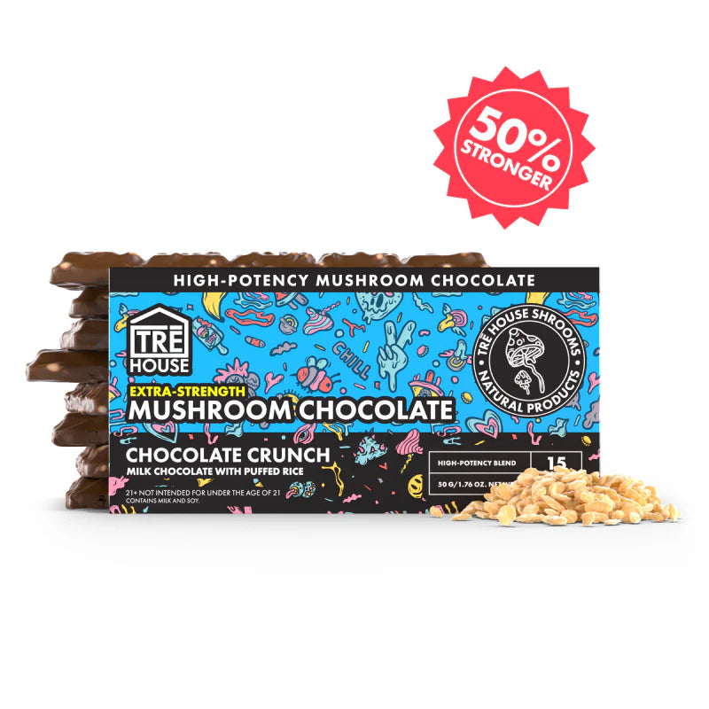Tre House Magic Mushroom Chocolate Bar
