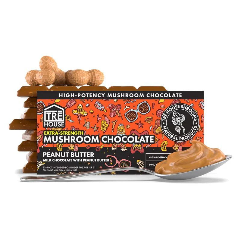 Tre House Magic Mushroom Chocolate Bar