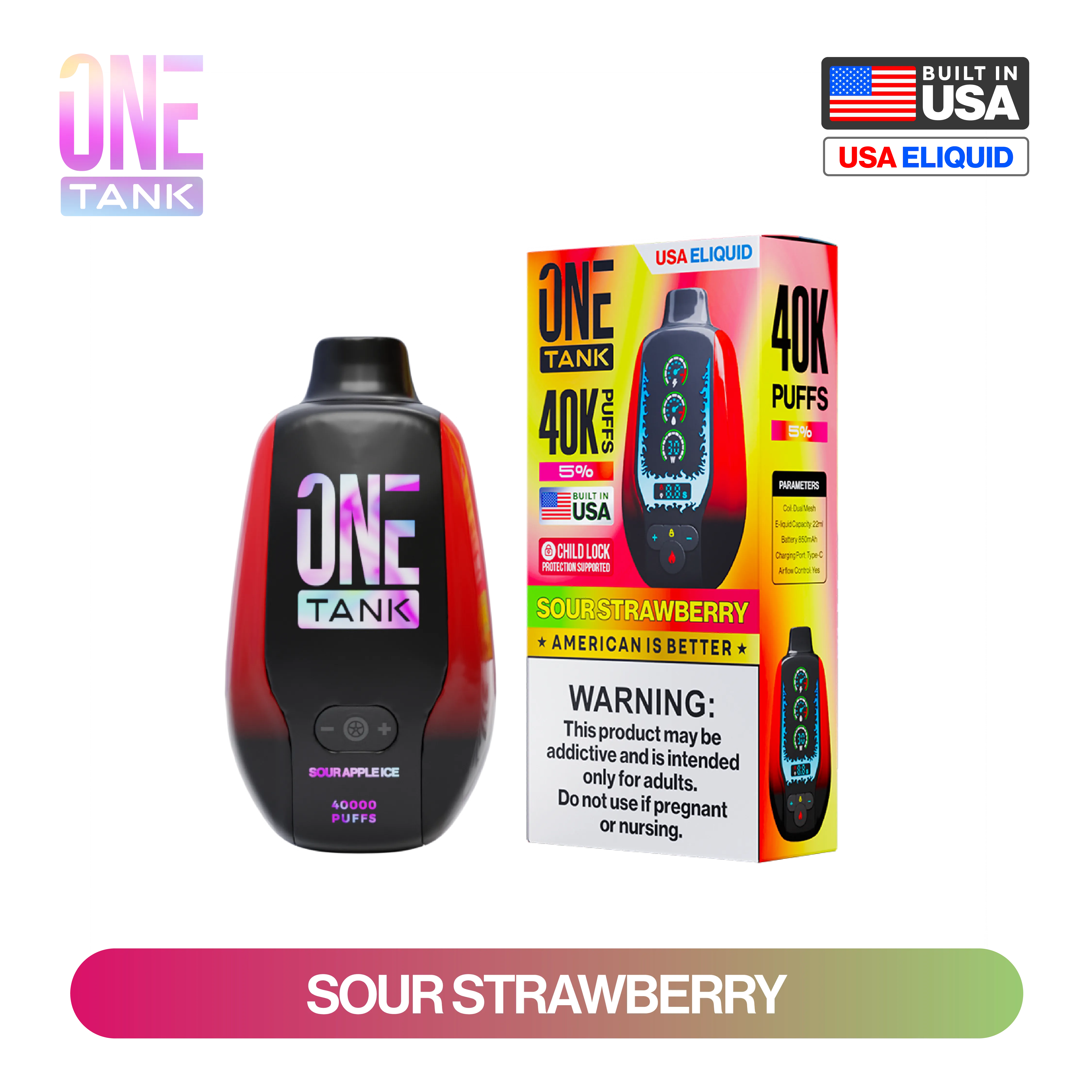 One Tank 40K Puffs Disposable