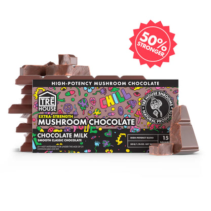 Tre House Magic Mushroom Chocolate Bar