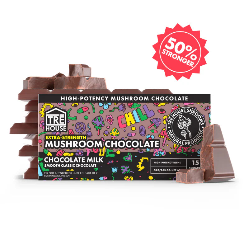 Tre House Magic Mushroom Chocolate Bar